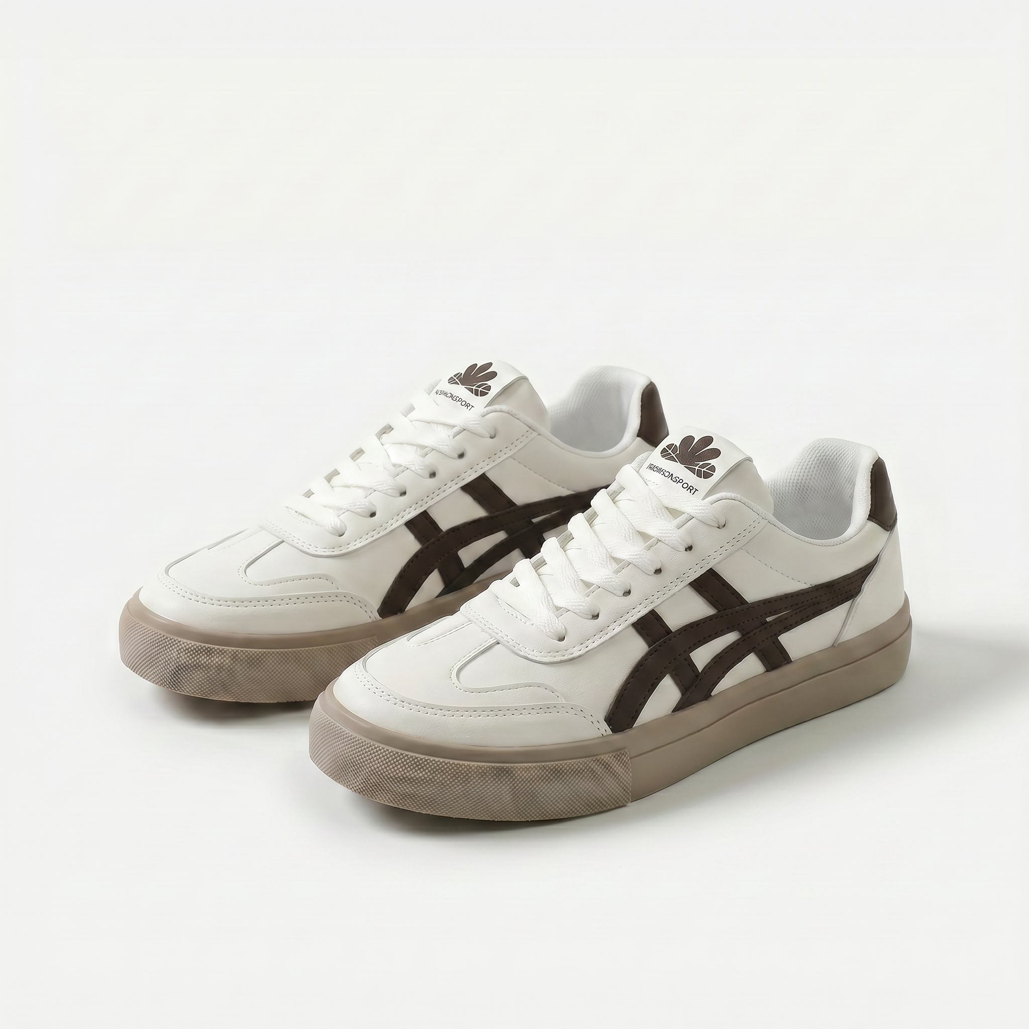 Yvette sneakers met plateauzool