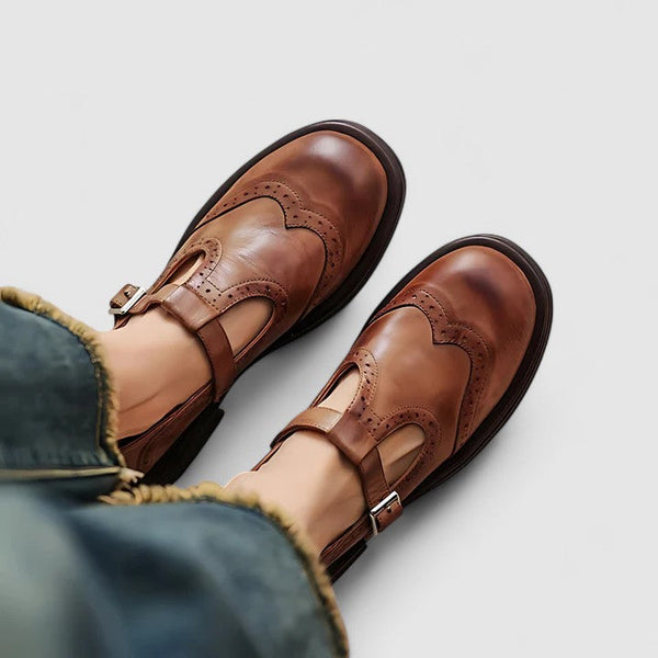 Anouk dames brogue mary jane schoenen