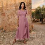 Puck elegante chiffonjurk