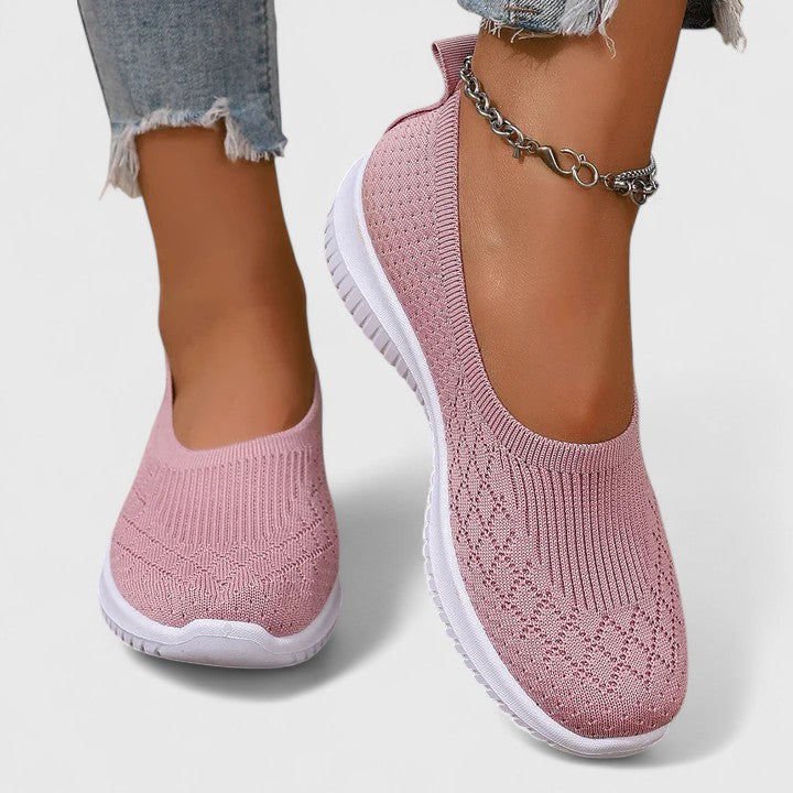Orthopedische instapschoenen zonder veters met zachte elastische bovenkant en lichte zool