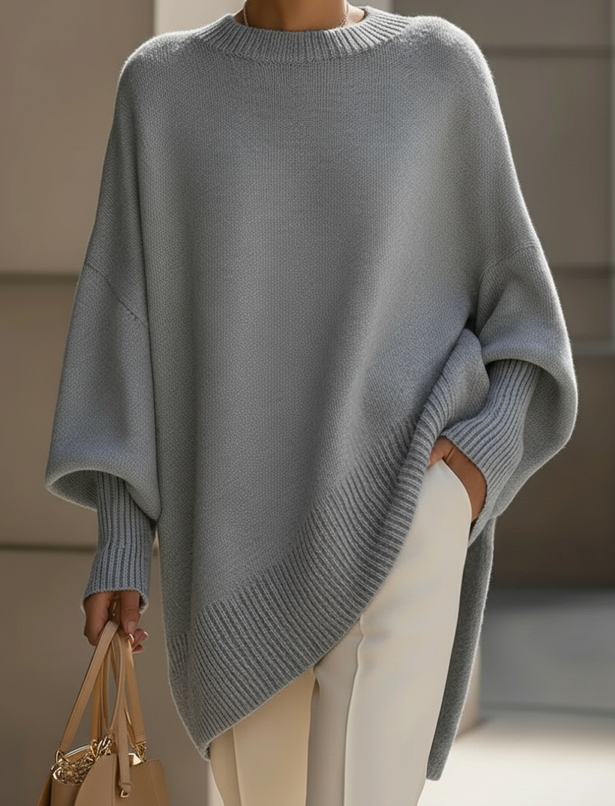 Jasmijn zachte oversized trui
