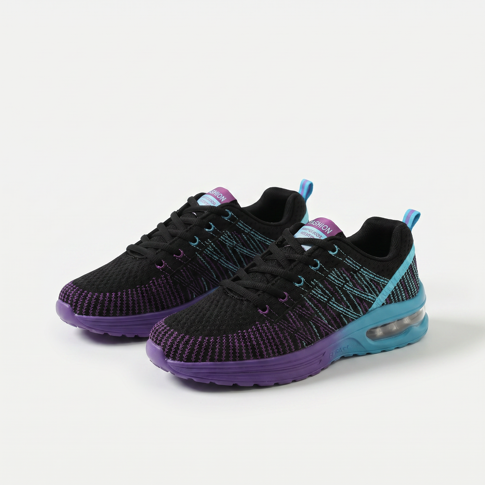 Tirza violet-turquoise comfortschoenen