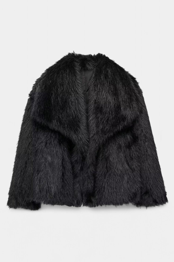 Iris dames zachte oversized statement jas
