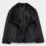 Iris dames zachte oversized statement jas