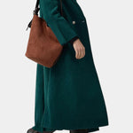 Femke dames elegante lange jas