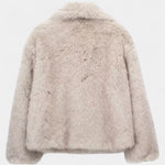Iris dames zachte oversized statement jas