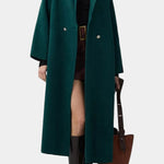 Femke dames elegante lange jas