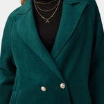 Femke dames elegante lange jas