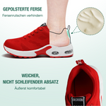 Noortje rode comfortschoenen