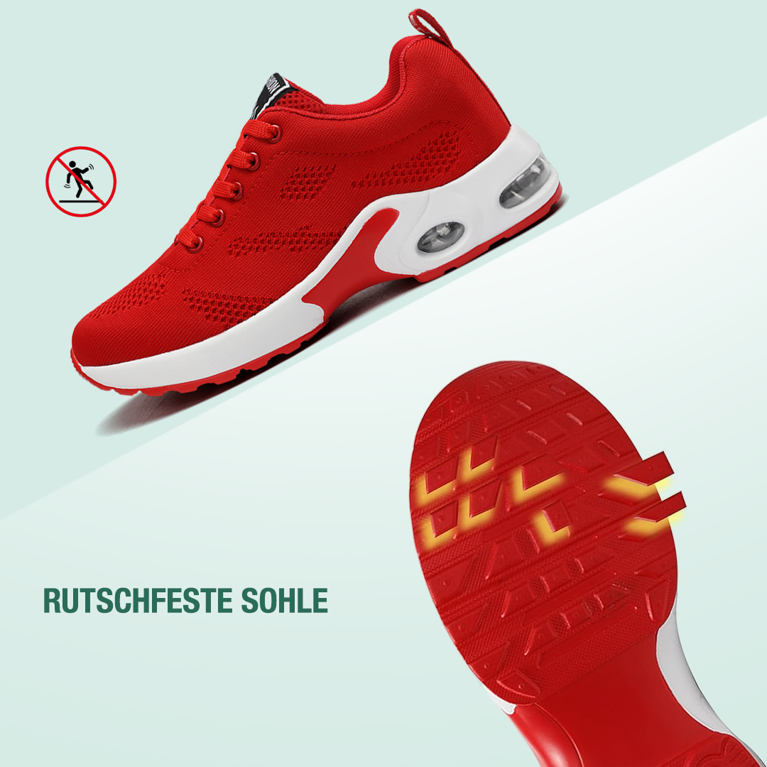 Noortje rode comfortschoenen
